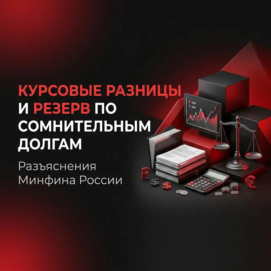 Минфин разъяснил, когда курсовые разницы не включаются в резерв по сомнительным долгам