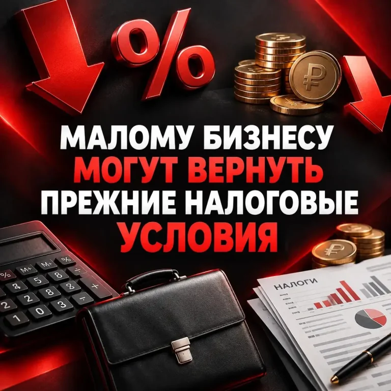 Для малого бизнеса могут смягчить условия налогообложения с 2027 года