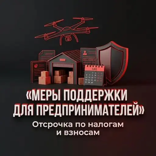 Для пострадавших от атак БПЛА предпринимателей продлят сроки уплаты налогов